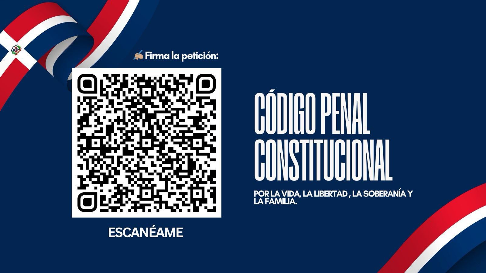 CIUDADANIA SOLICITA APROBACIÓN DE CÓDIGO PENAL CONSTITUCIONAL